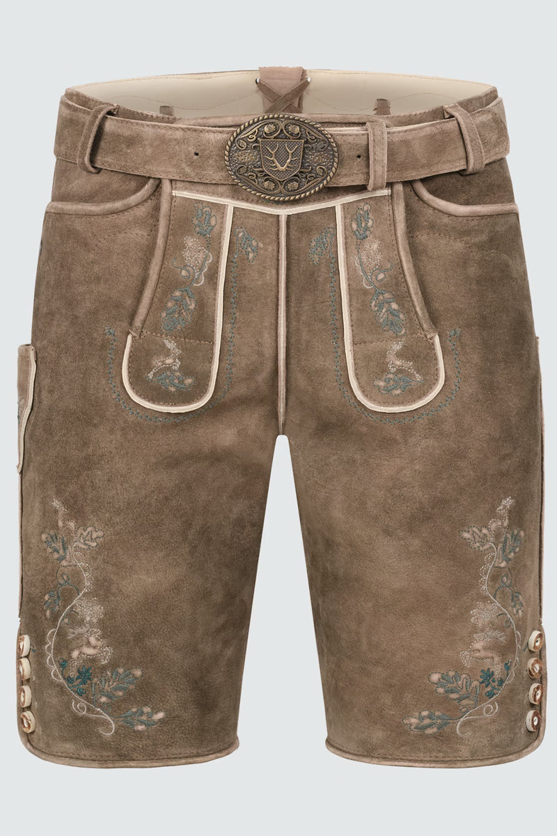 Kruger Men's Lederhosen "Torin" light brown