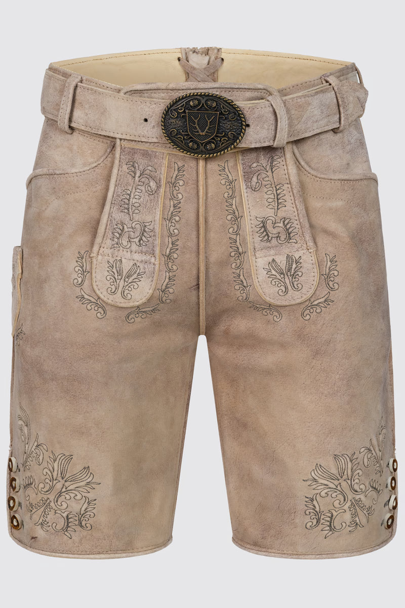 Kruger Men's Lederhosen "Patrizio" light brown
