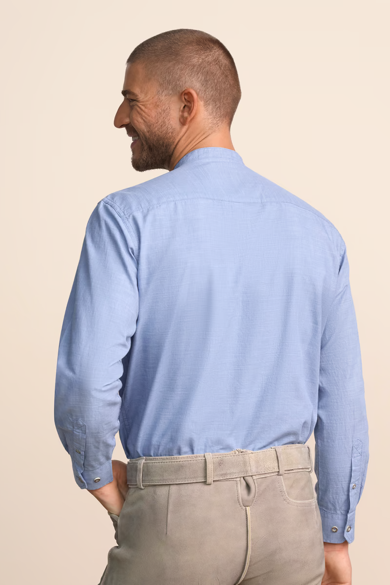 Krueger Traditional  Shirt "Immanuel" blue (L)
