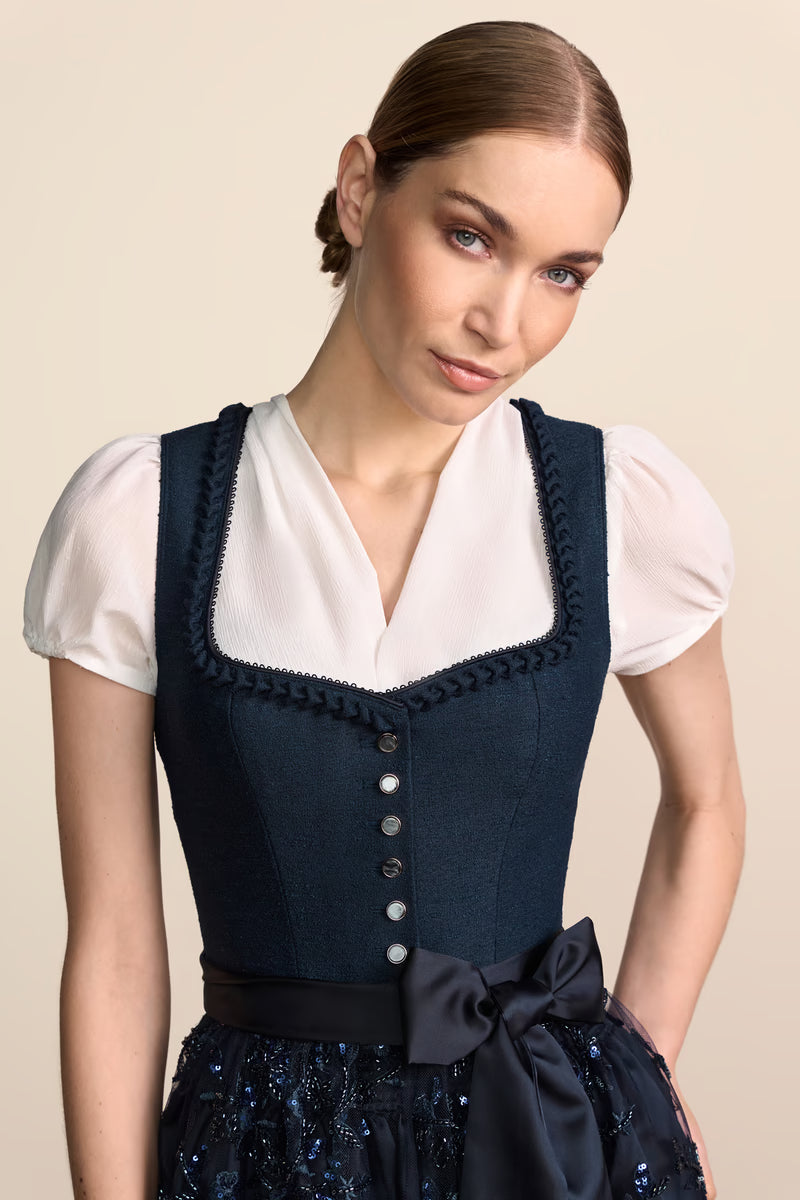 Krüger Dirndl Dirndl midi 2 delig 60cm 117167 riet - bestellen Krüger Dirndl Dirndl midi 2 delig 60cm 117167 riet - bestellen