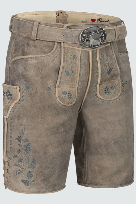 Lederhose Björn — grey