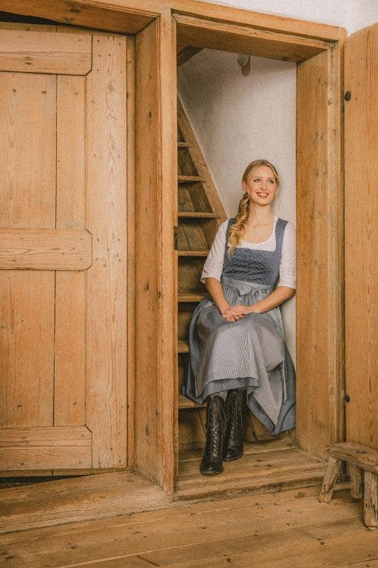 Berwin Traditional Dirndl Blouse "Nelli" white (40)