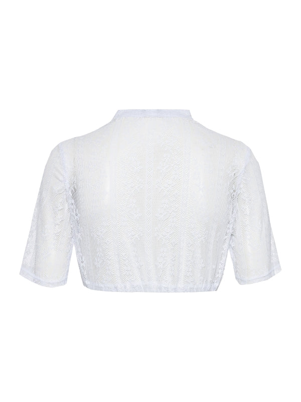 Berwin Dirndl Lace Blouse "Mira" white