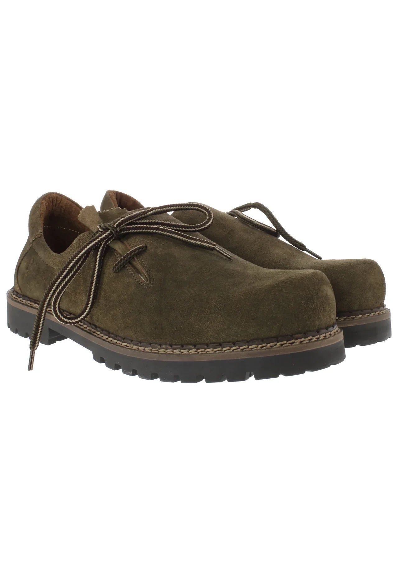 Xaver Mens Haferl Shoes "Josef" Antique velour beige