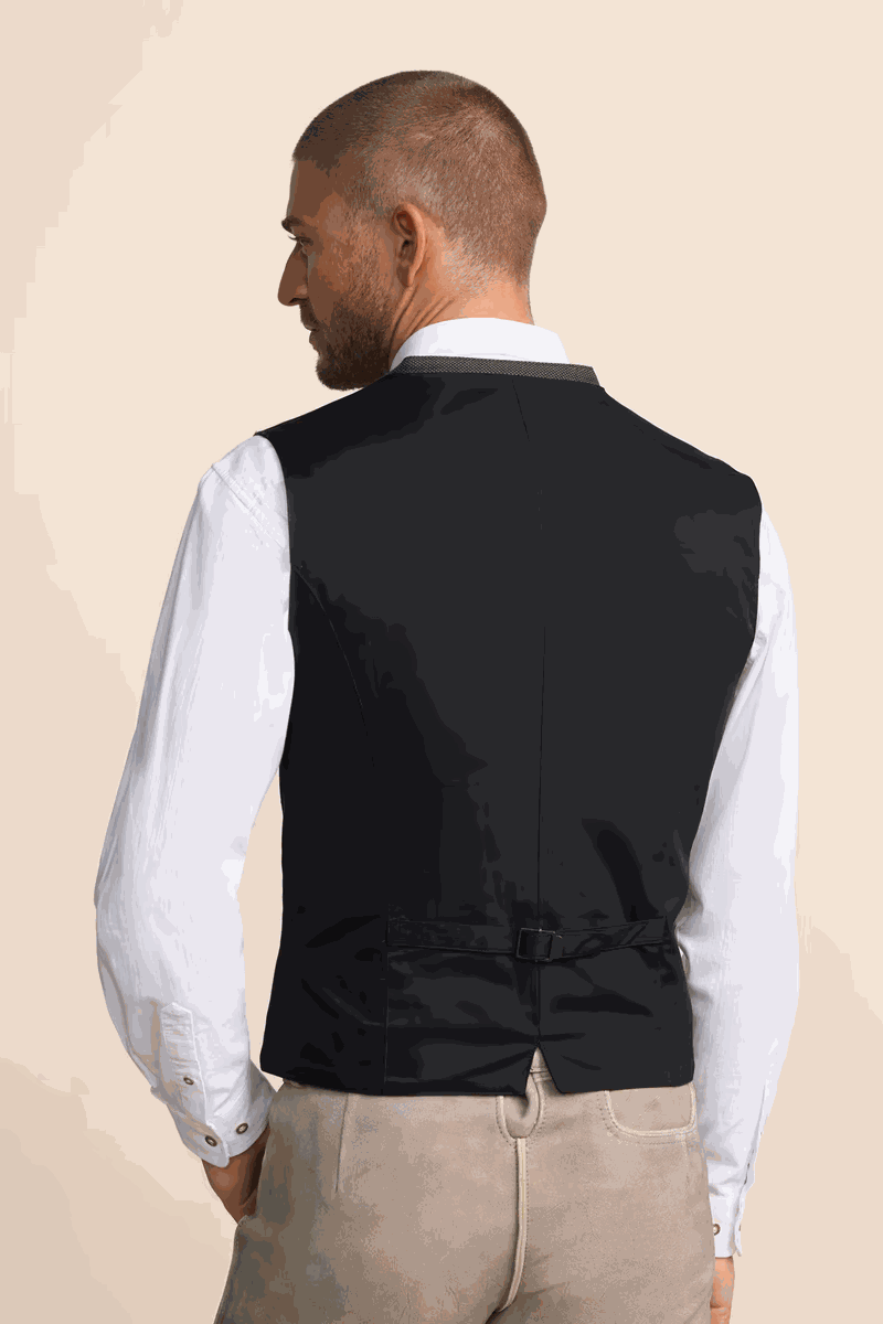 Kruger Traditional Vest "Caelius" black