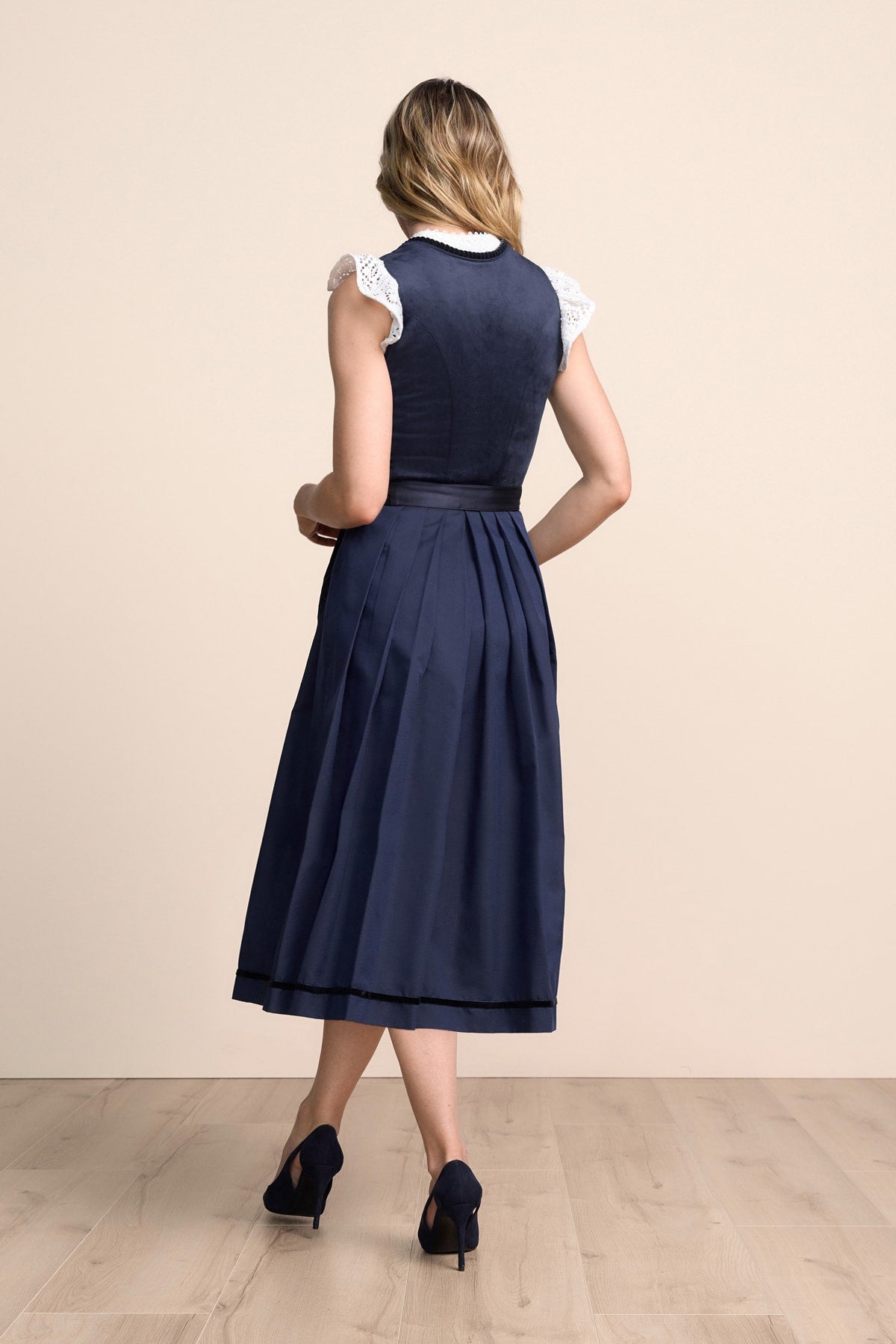 Kruger Elenora maxi dirndl in blue, 80cm