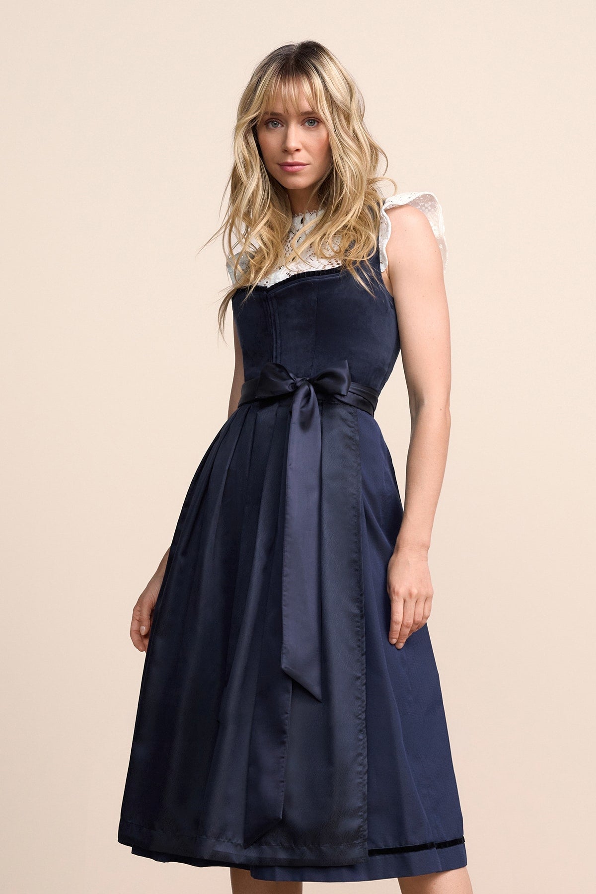 Kruger Elenora maxi dirndl in blue, 80cm