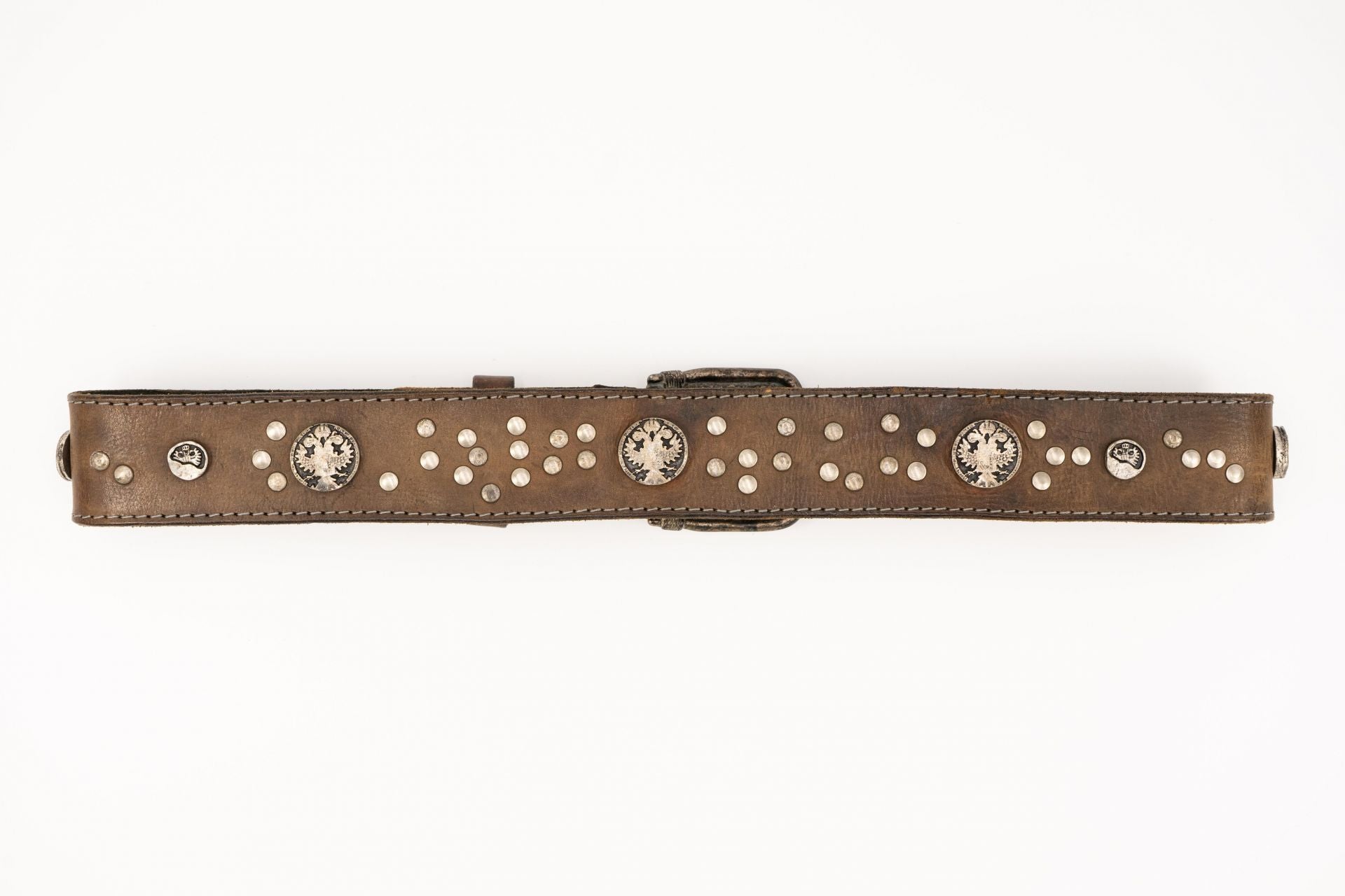 Imperial Eagle Leather Belt