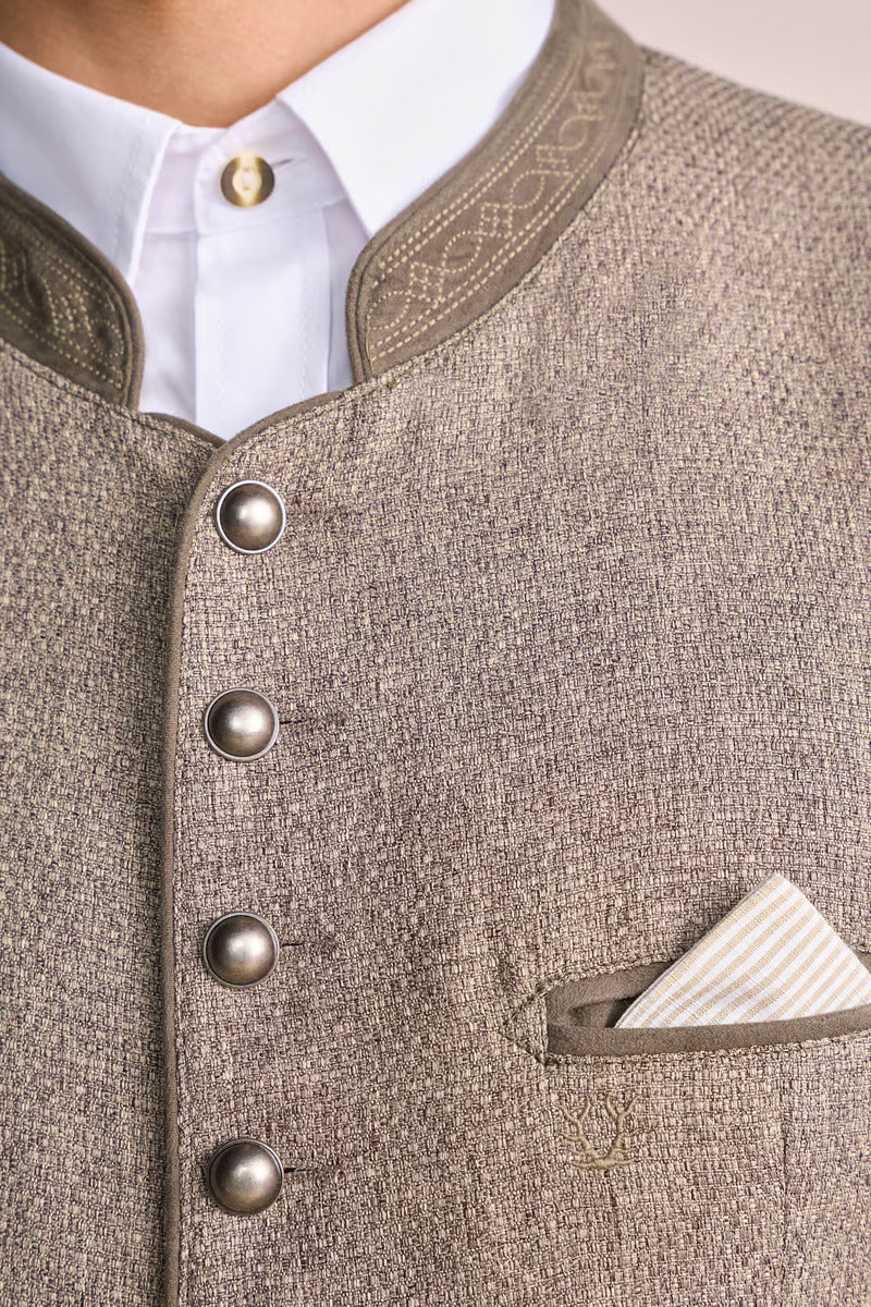 Kruger Traditional Vest "Jorn" brown (54,58,60)
