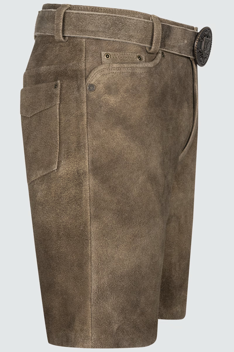 Kruger Men's Lederhosen "Toro" brown