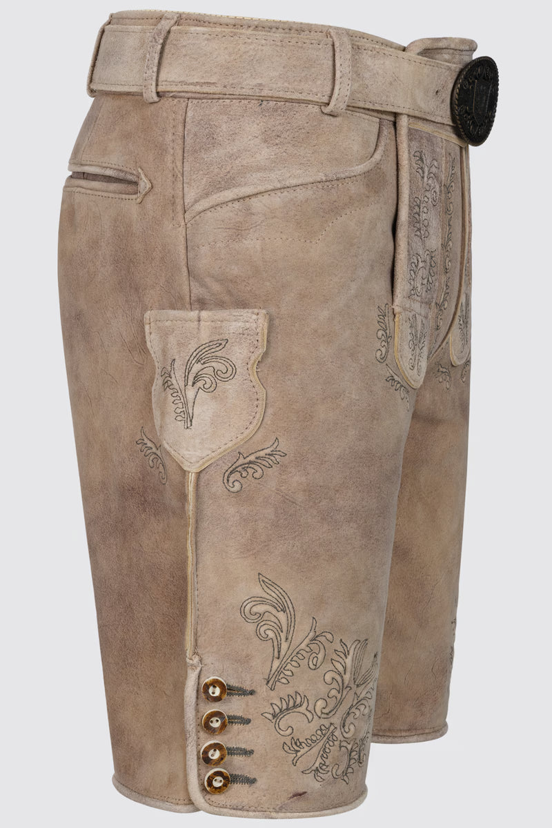 Kruger Men's Lederhosen "Patrizio" light brown