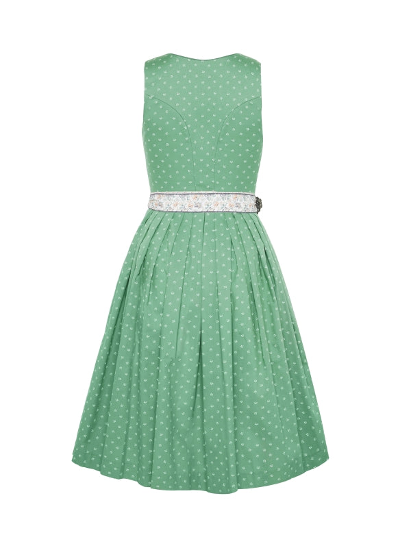 Berwin Long Dirndl 2pcs. 70cm "Klara" green (36)