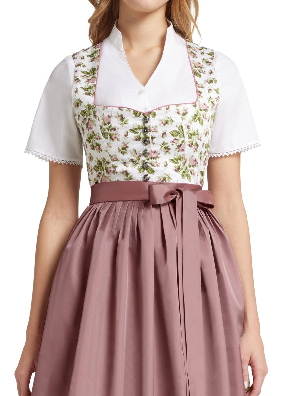 Berwin Long Dirndl 2pcs. 70cm "Mina" pink