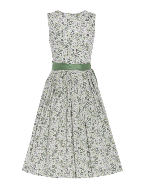 Berwin Long Dirndl 2pcs. 70cm "Anna" green (size 34,36,38)