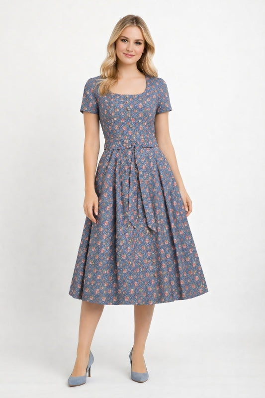 Berwin Dress 75cm "Krisi" blue