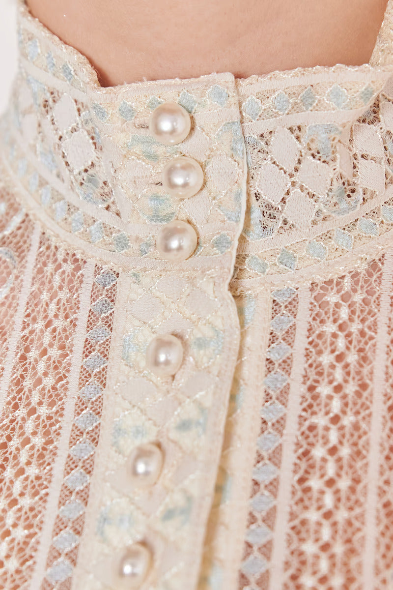 Kruger Dirndl Blouse "Kali" ecru