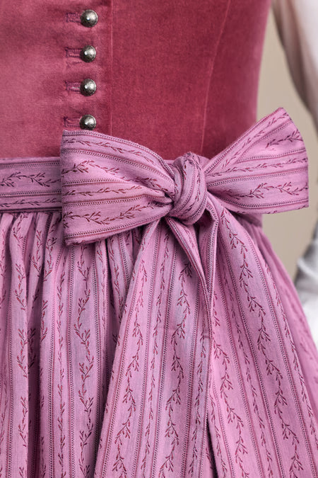 Julia Trentini Brenda Midi Dirndl, Pink — 60cm