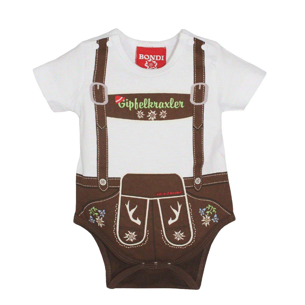 Baby Lederhosen Onesie