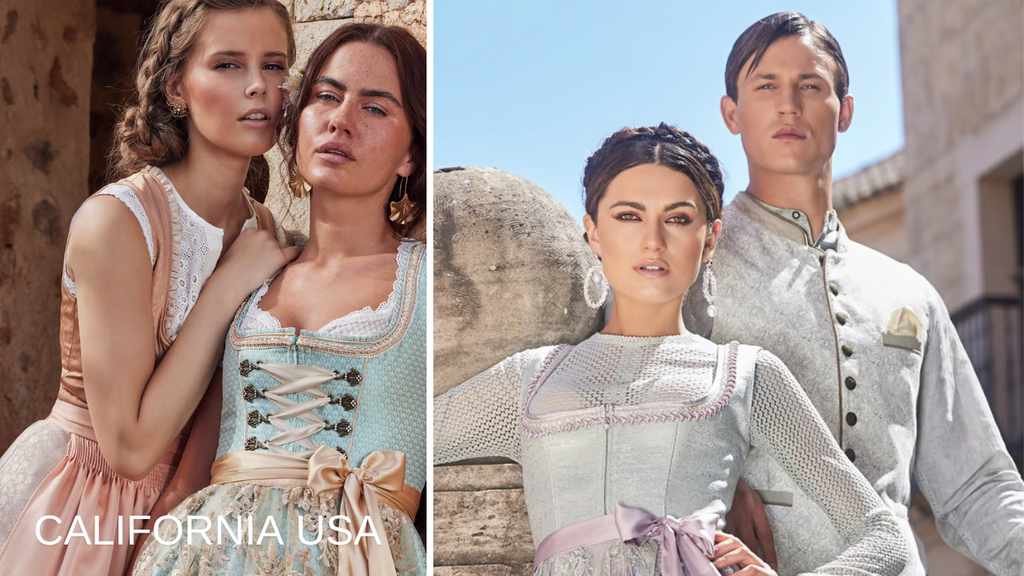 Authentic Dirndls and Lederhosen for Men CA Dirndl Haus