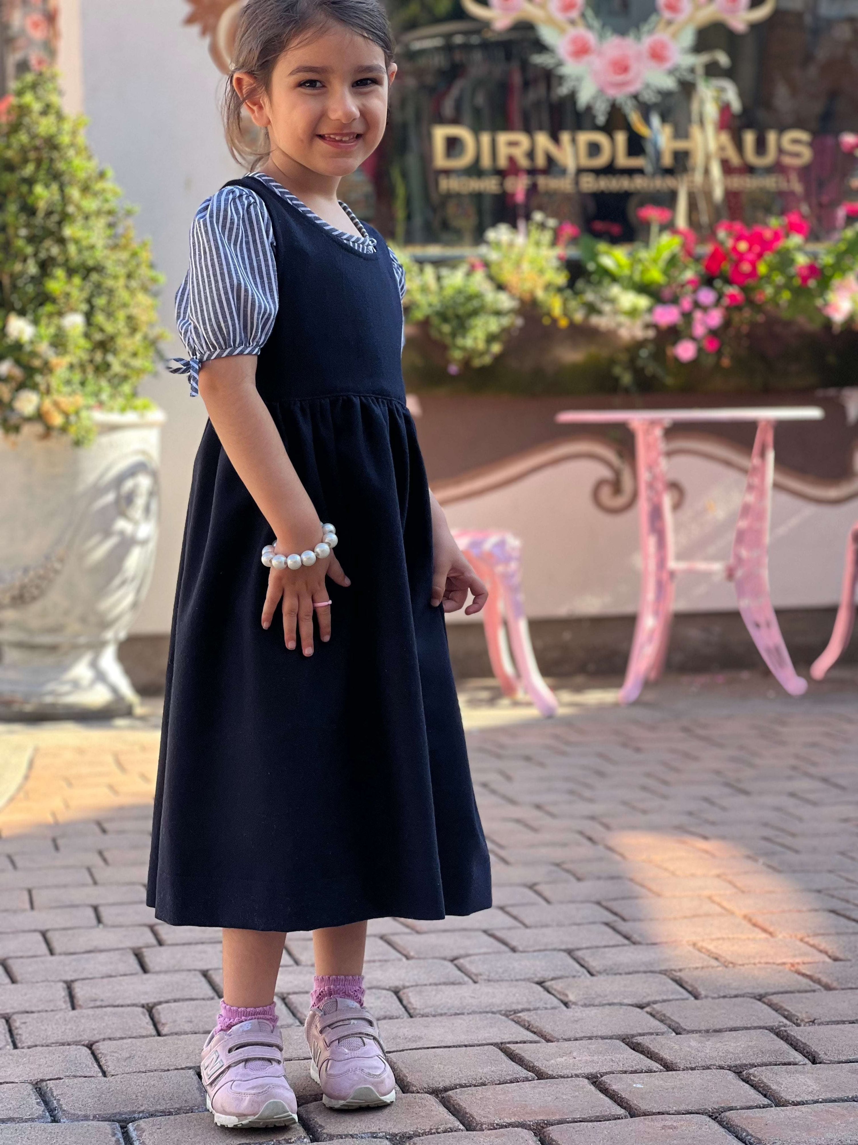 Barwolf Girls Dress "Sissi" blue