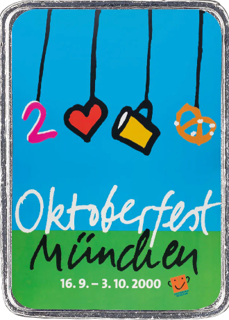 Oktoberfest Pin 2000