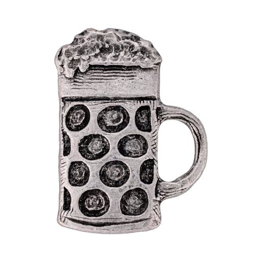 Beer Mug Old Silver