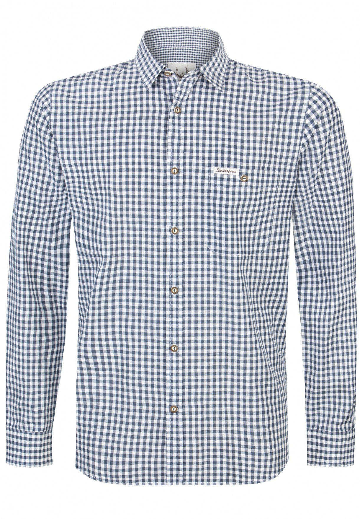 Stockerpoint Traditional Campos3 "navy" Long Sleeve Shirt (discontinued)