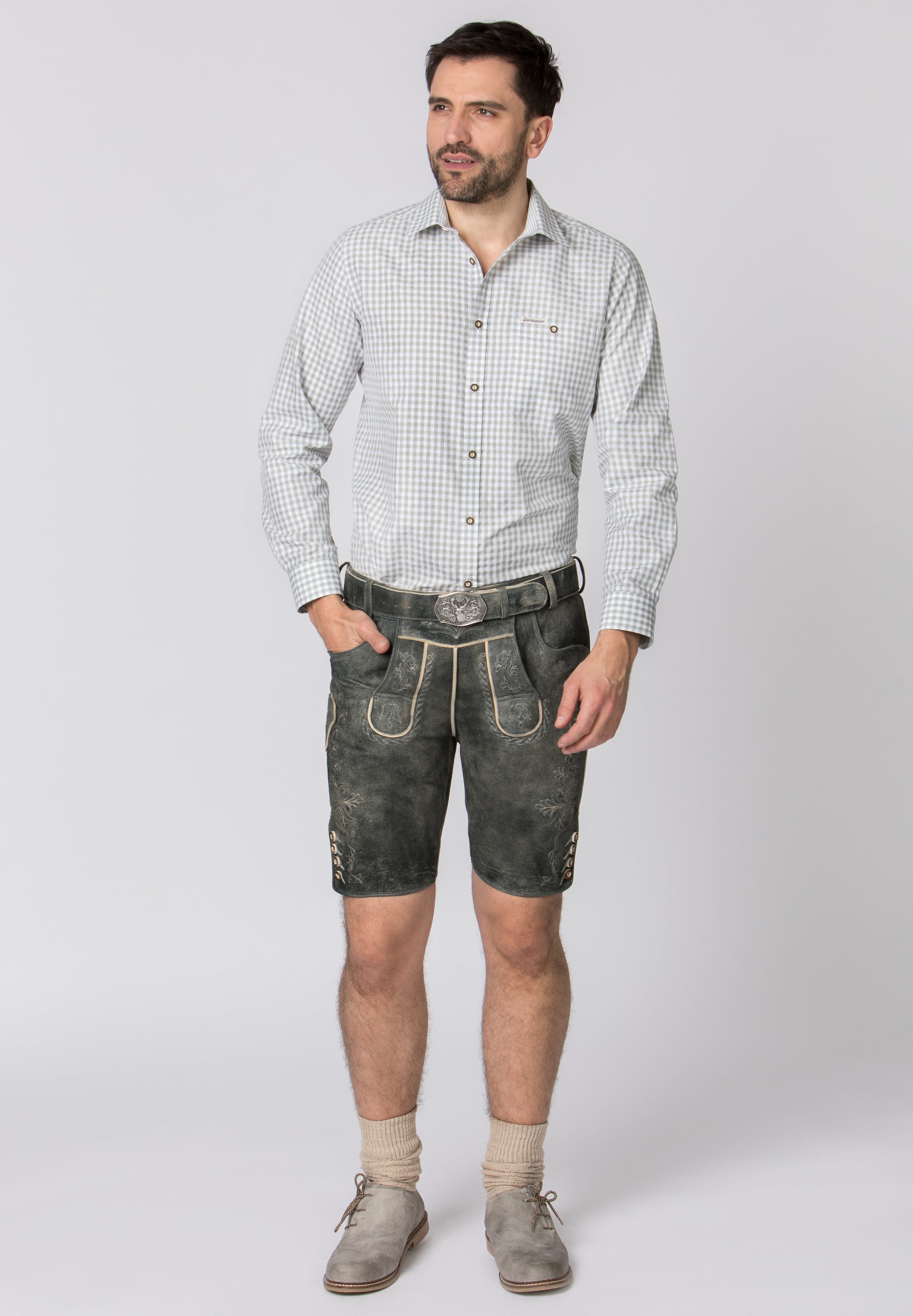 Stockerpoint Traditional Campos3 "Sage" Long Sleeve Shirt (discontinued)