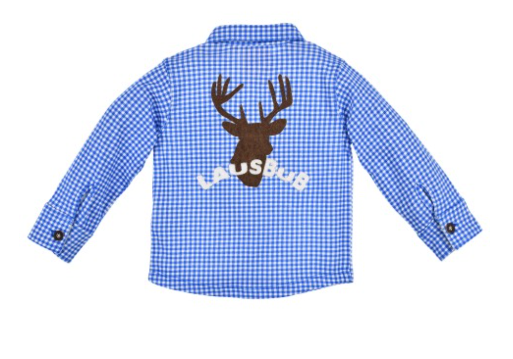 Boys Blue Long Sleeve Shirt