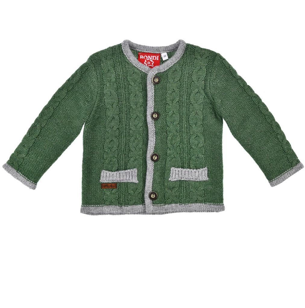 Boys Cardigan Forest Jacket