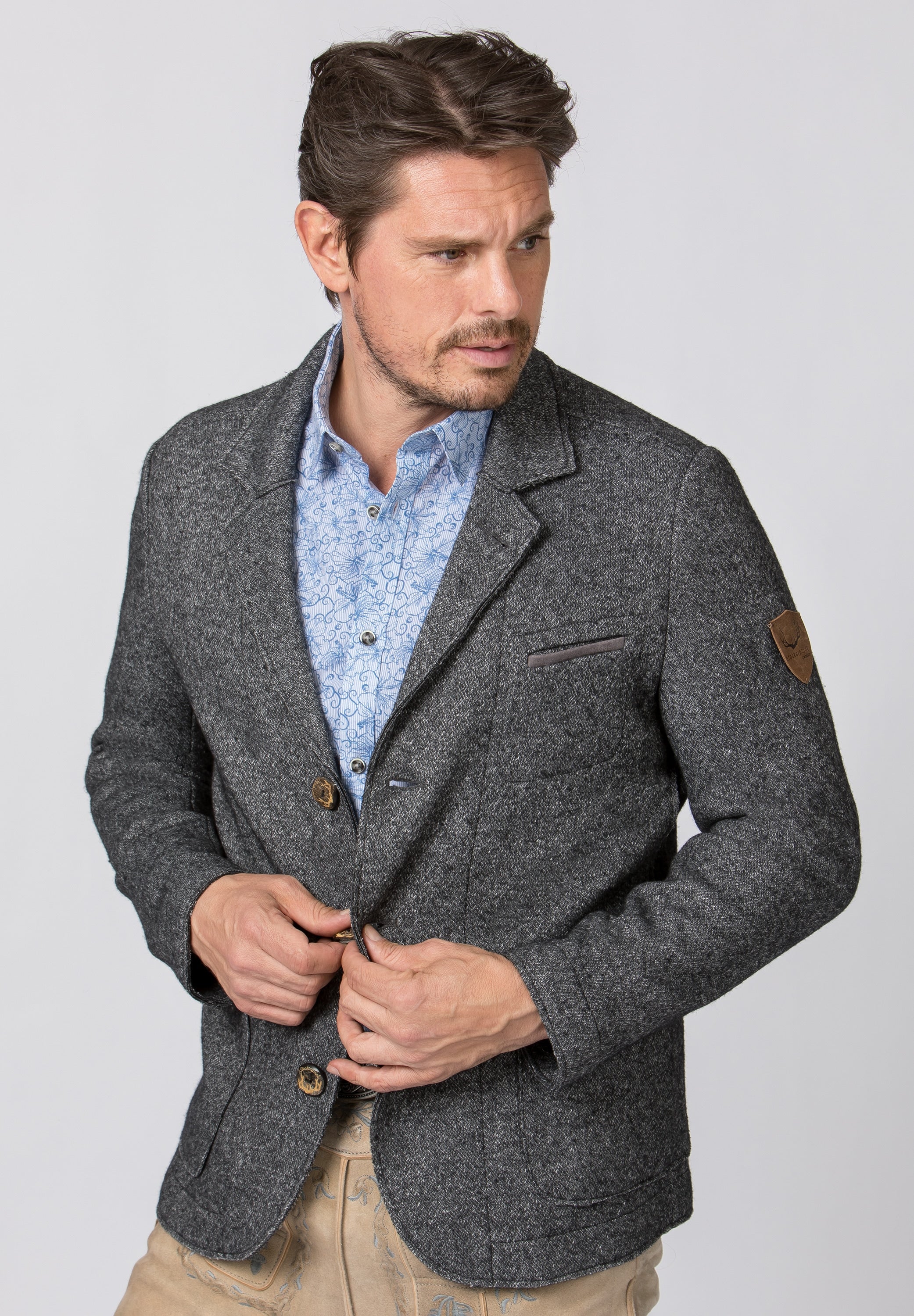 Stockerpoint Traditional Jacket "Aurelio" Gray size (54)