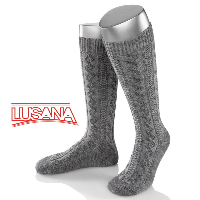 Traditional Costume - Men's Knee Socks (med. Grey)