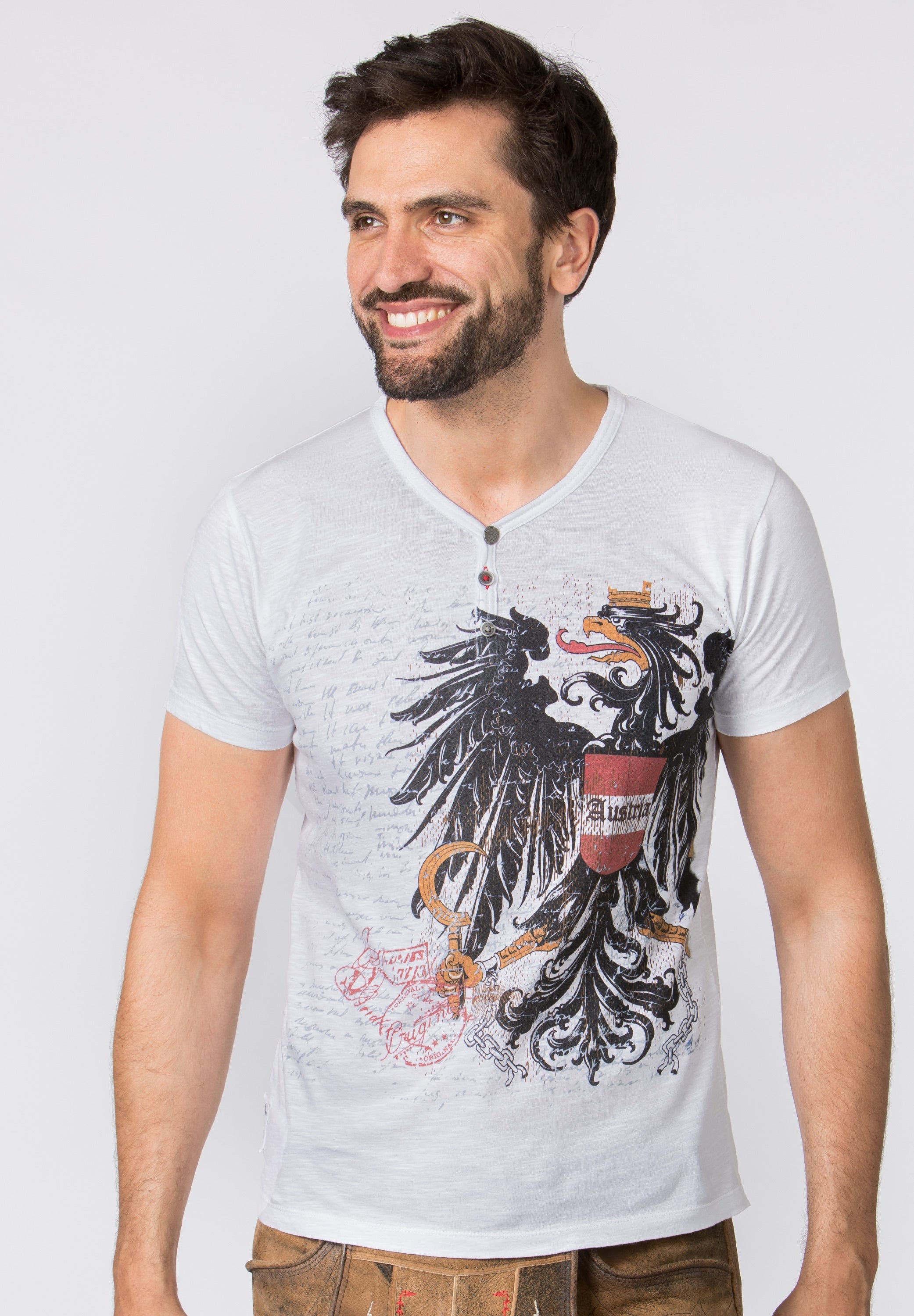 Mens T-Shirt Sigmund White